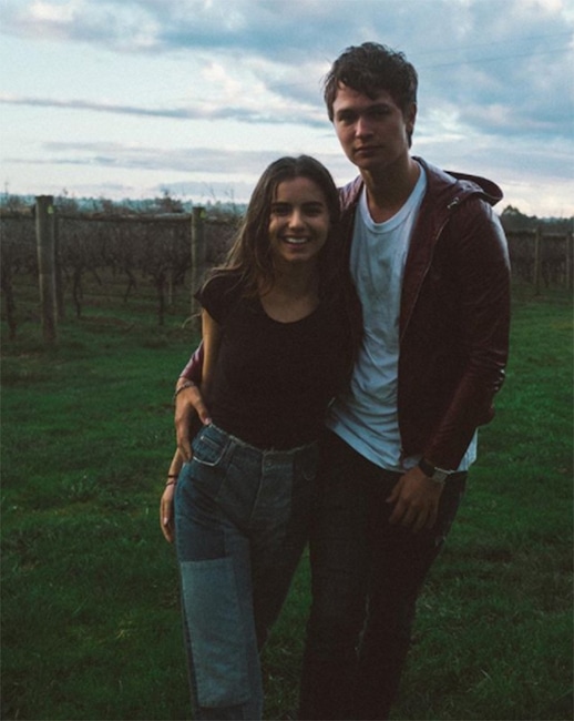 Ansel Elgort, Violetta Komyshan